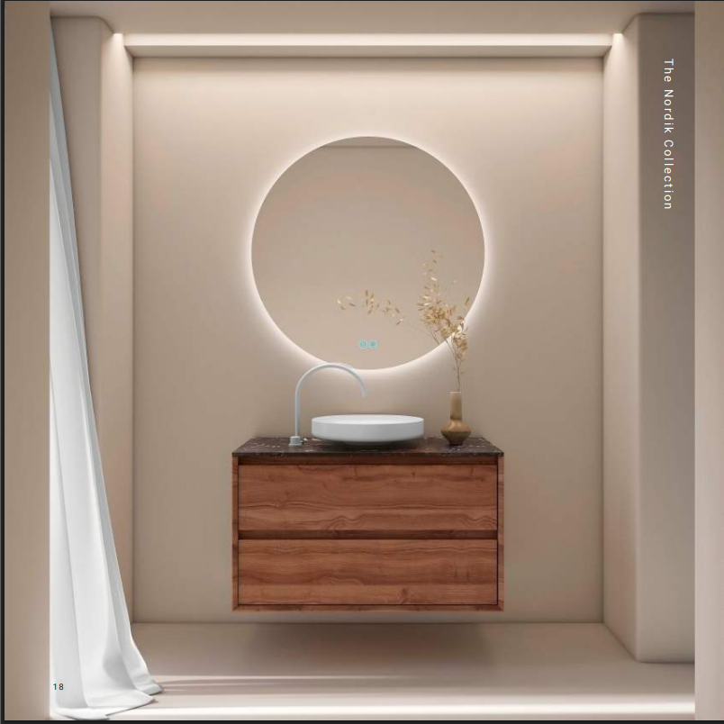 Aseo invitados minimalista